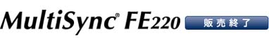 MultiSync FE90 logo