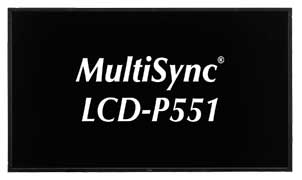 MultiSync® LCD-P551