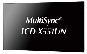 MultiSync@LCD-X551UN