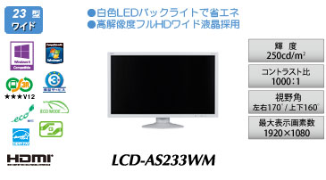 LCD-AS233WM